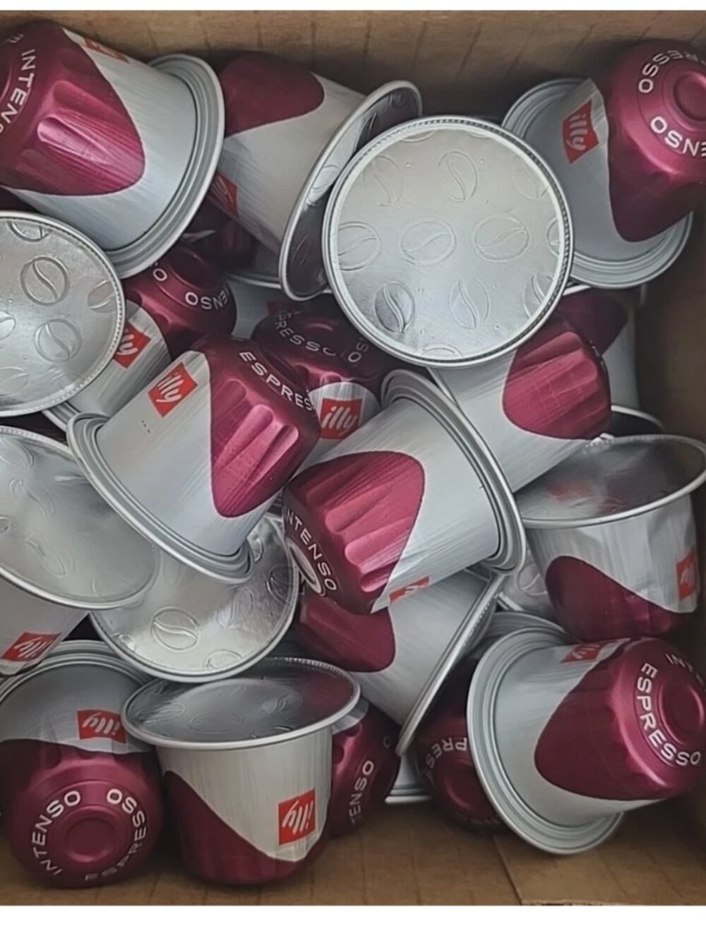 Illy Espresso Intenso Bold Roast Single-Serve Coffee Capsules 40 BULK COUNT